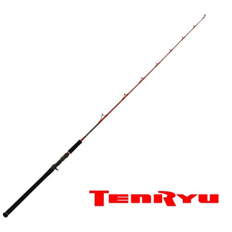 canne TENRYU DIAMOND RED mer et eau douce carnassier